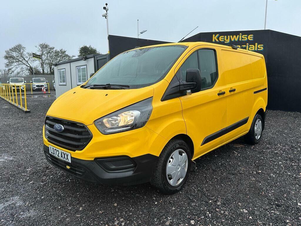 Ford Transit Custom 2.0 340 Ecoblue Leader L1 H1 Euro 6 Ss LD72AXX Yellow #3