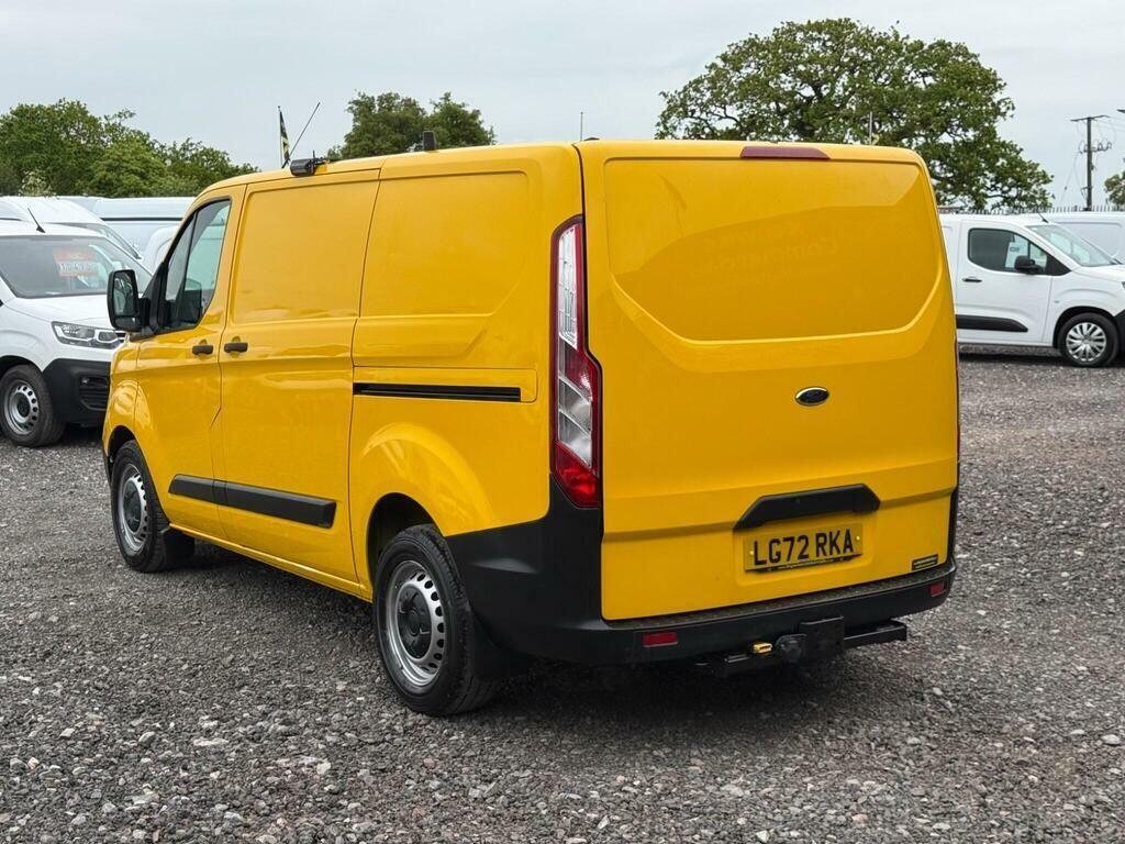 Ford Transit Custom 2.0 340 Ecoblue Leader L1 H1 Euro 6 Ss LG72RKA Yellow #4
