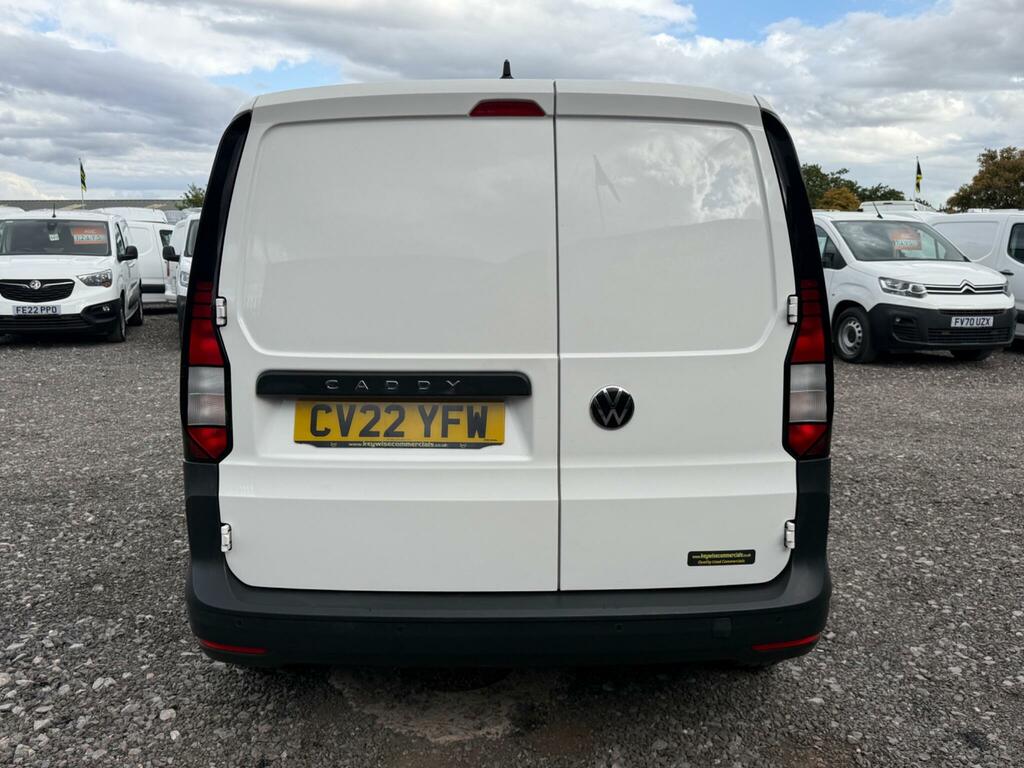 Volkswagen Caddy 2.0 Tdi C20 Commerce Swb Euro 6 Ss CV22YFW White #5