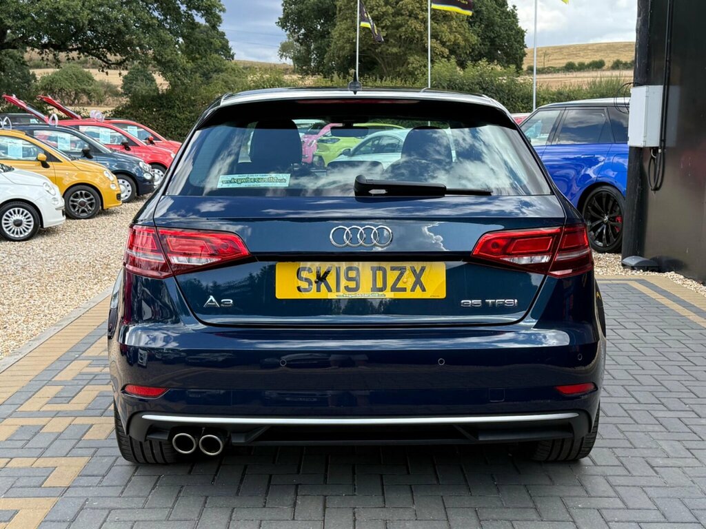 Audi A3 1.5 Tfsi Cod 35 Sport Sportback S Tronic Euro 6 S SK19DZX Blue #4