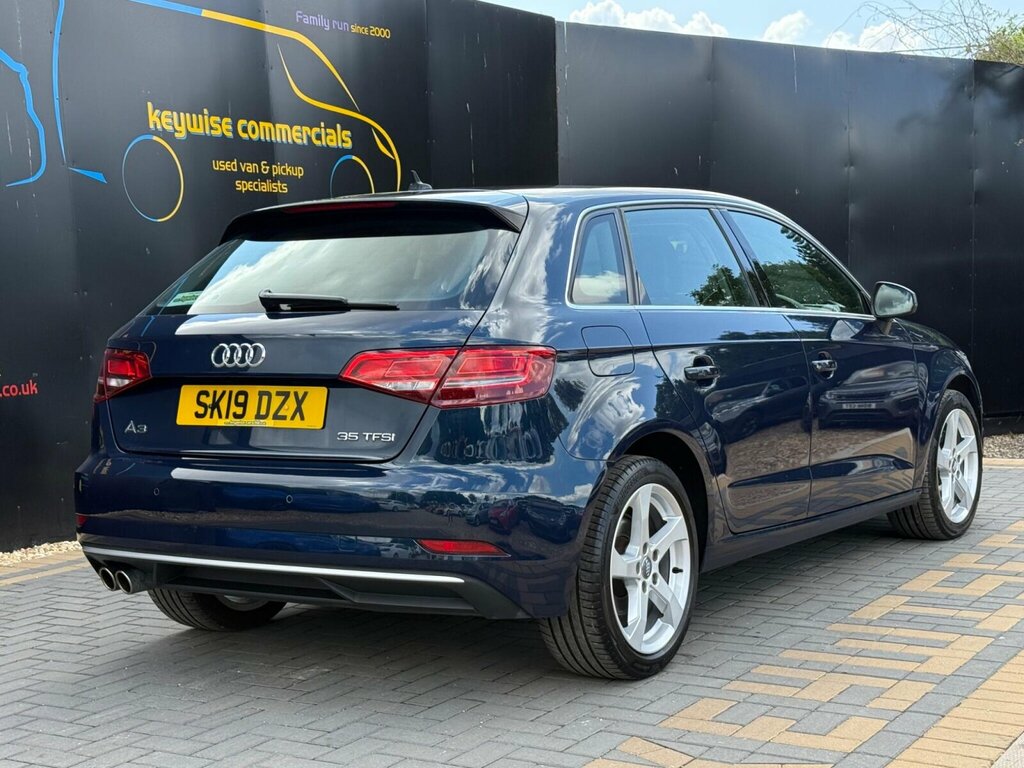 Audi A3 1.5 Tfsi Cod 35 Sport Sportback S Tronic Euro 6 S SK19DZX Blue #5