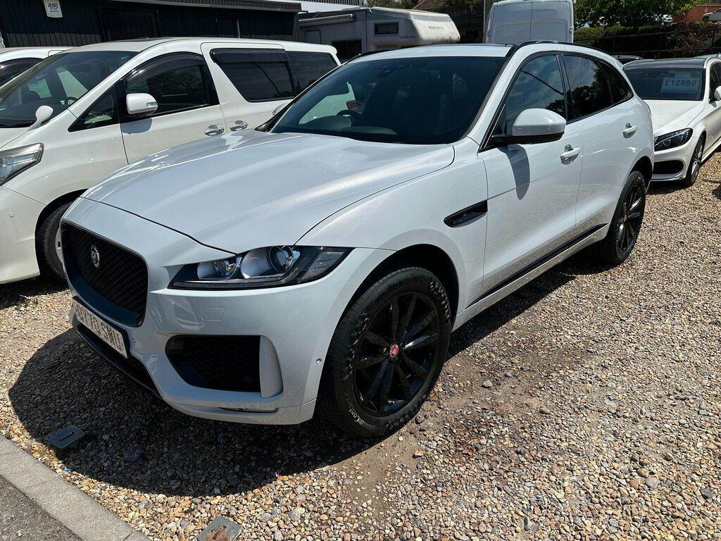 Jaguar F-Pace 2.0 D180 Chequered Flag Suv Awd Eu White #2