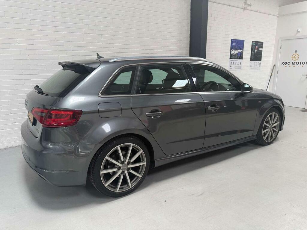 Audi A3 2.0 Tdi S Line Sportback S Tronic Quattro Euro 6 Grey #6