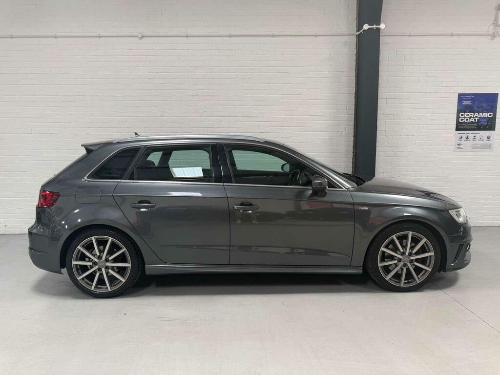 Audi A3 2.0 Tdi S Line Sportback S Tronic Quattro Euro 6 Grey #4