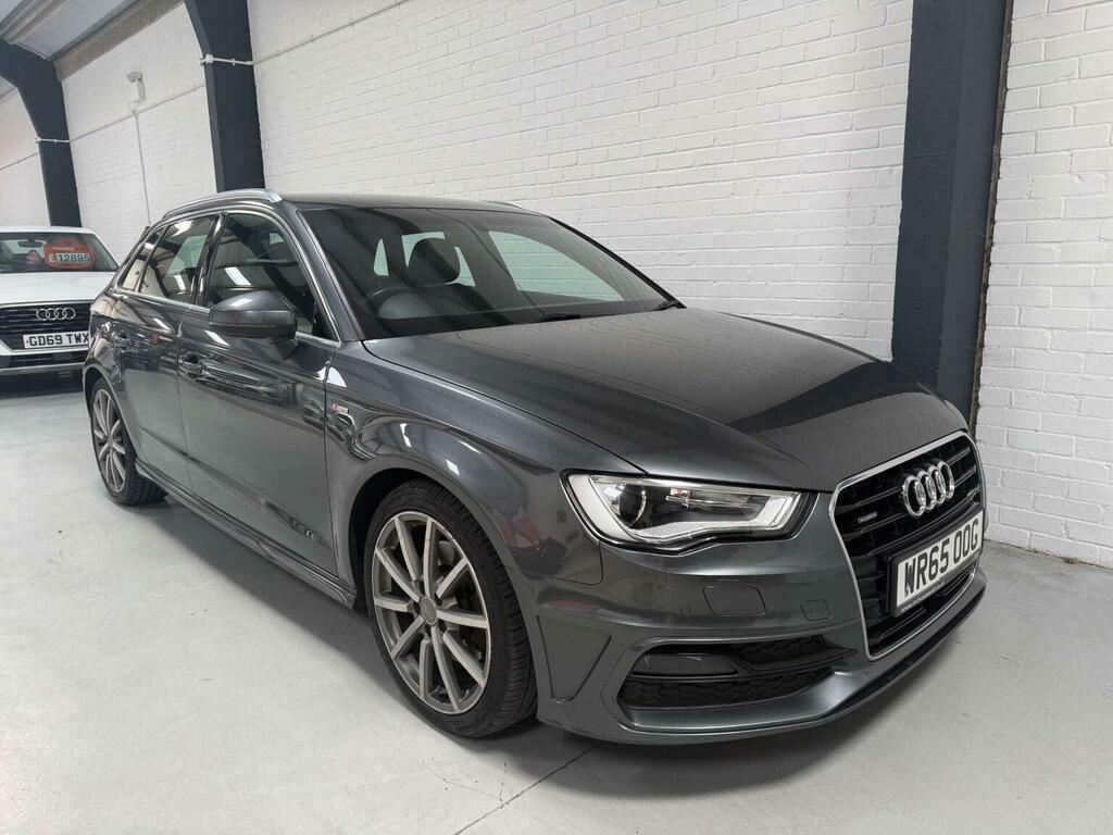 Audi A3 2.0 Tdi S Line Sportback S Tronic Quattro Euro 6 Grey