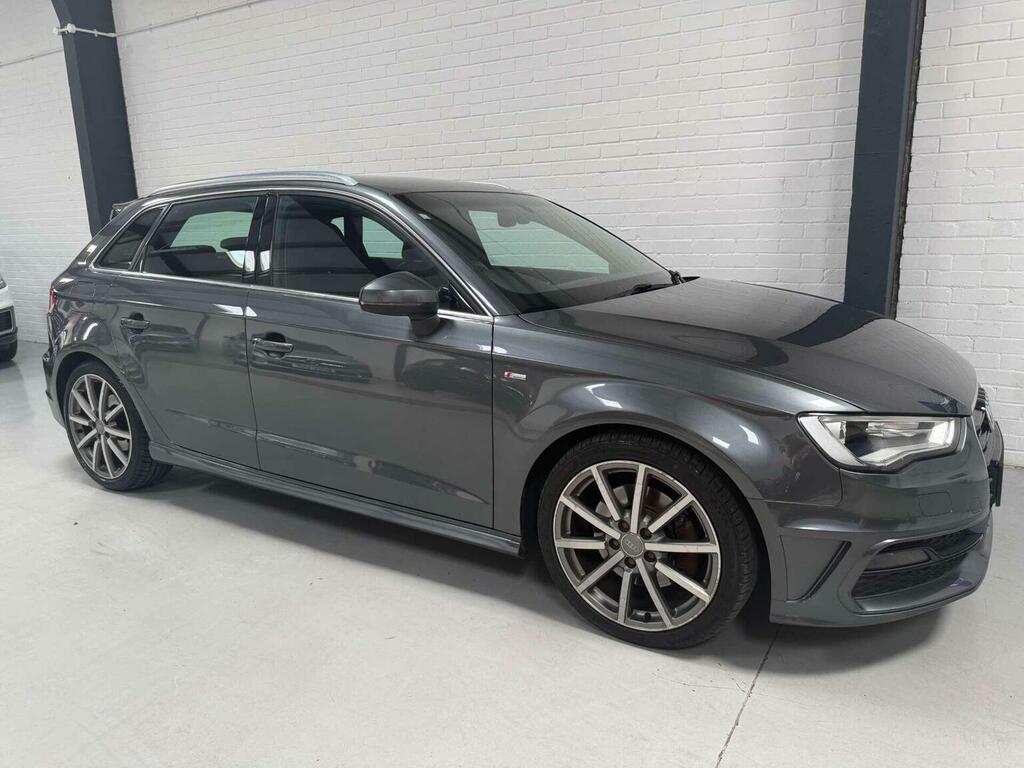 Audi A3 2.0 Tdi S Line Sportback S Tronic Quattro Euro 6 Grey #3