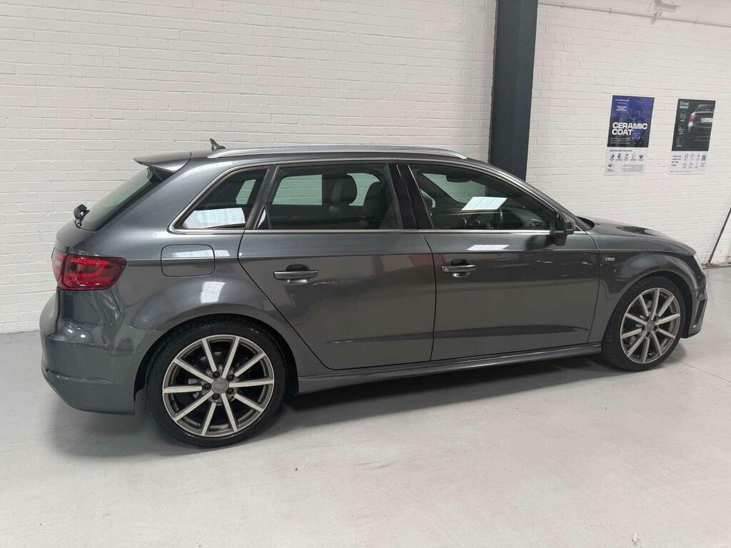 Audi A3 2.0 Tdi S Line Sportback S Tronic Quattro Euro 6 Grey #5