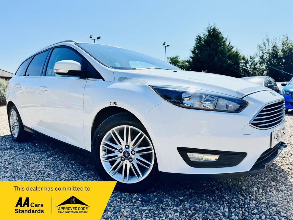 Ford Focus 1.5 Tdci Zetec Edition Euro 6 Ss White