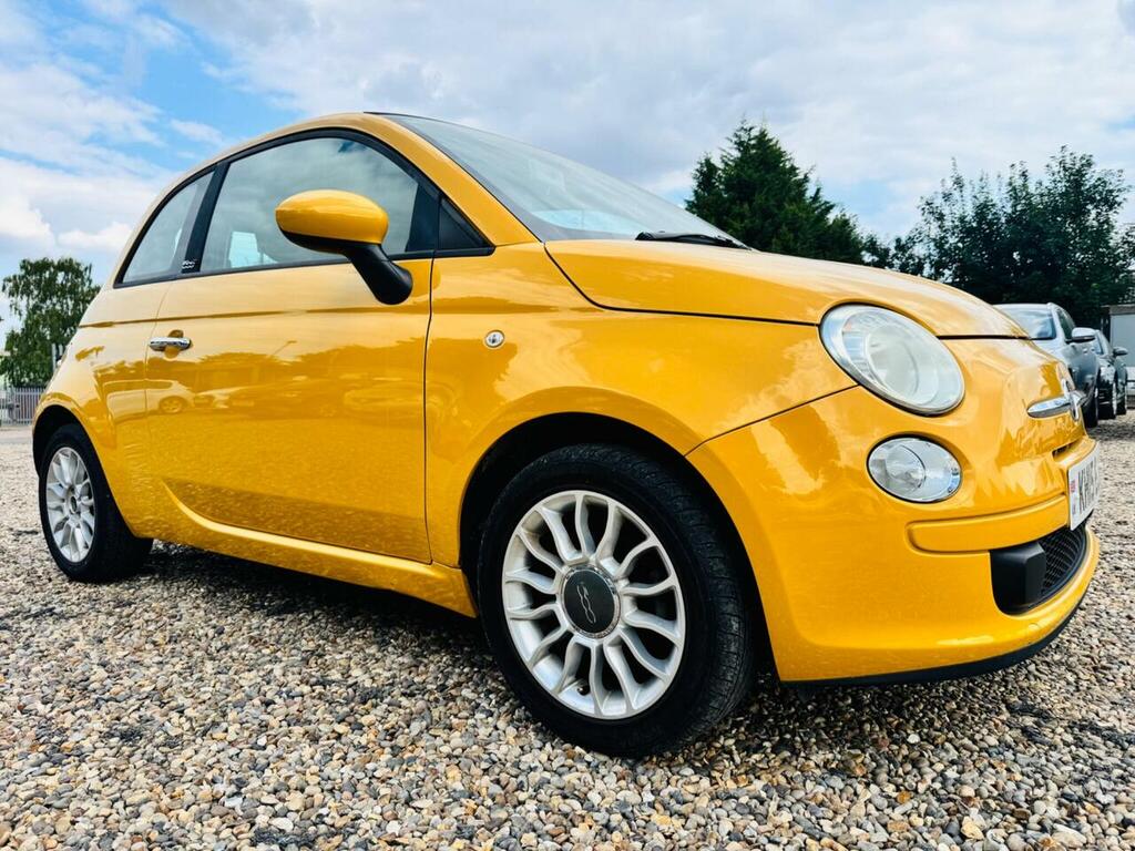 Fiat 500C 1.2 Lounge Convertible Dualogic Euro 6 Yellow #6