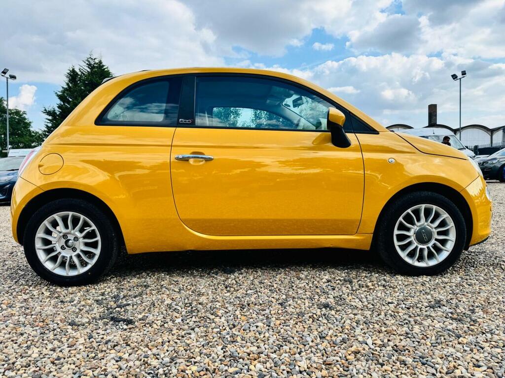 Fiat 500C 1.2 Lounge Convertible Dualogic Euro 6 Yellow #5