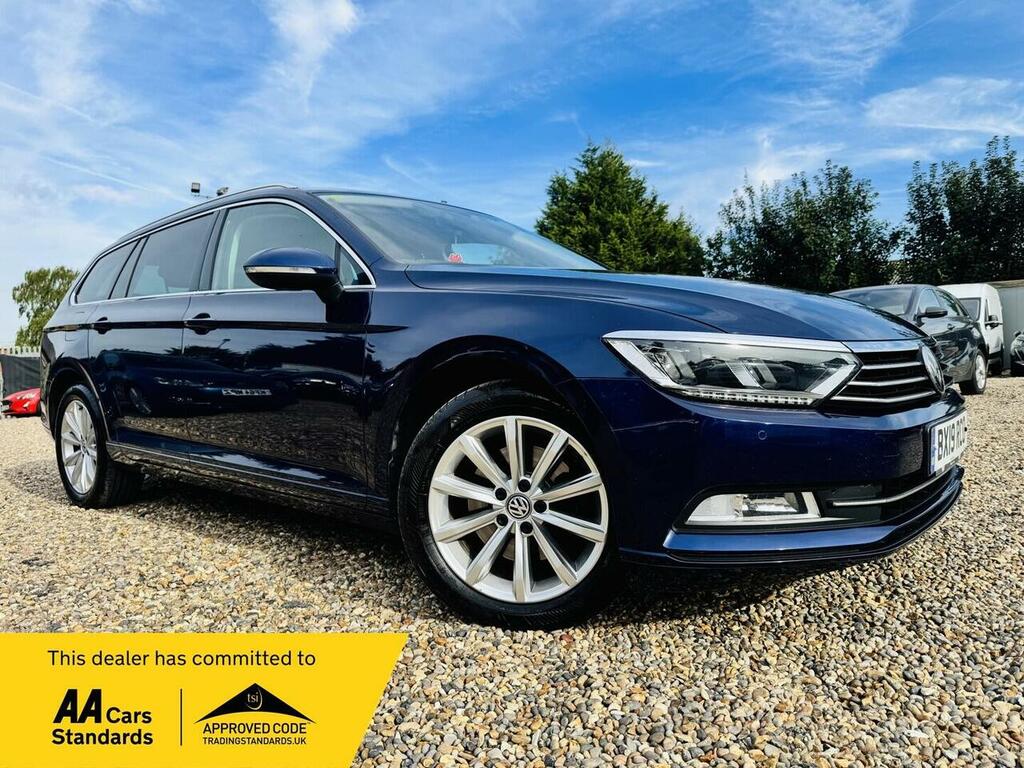 Volkswagen Passat 2.0 Tdi Se Business Dsg Euro 6 Ss BX19RCO Blue