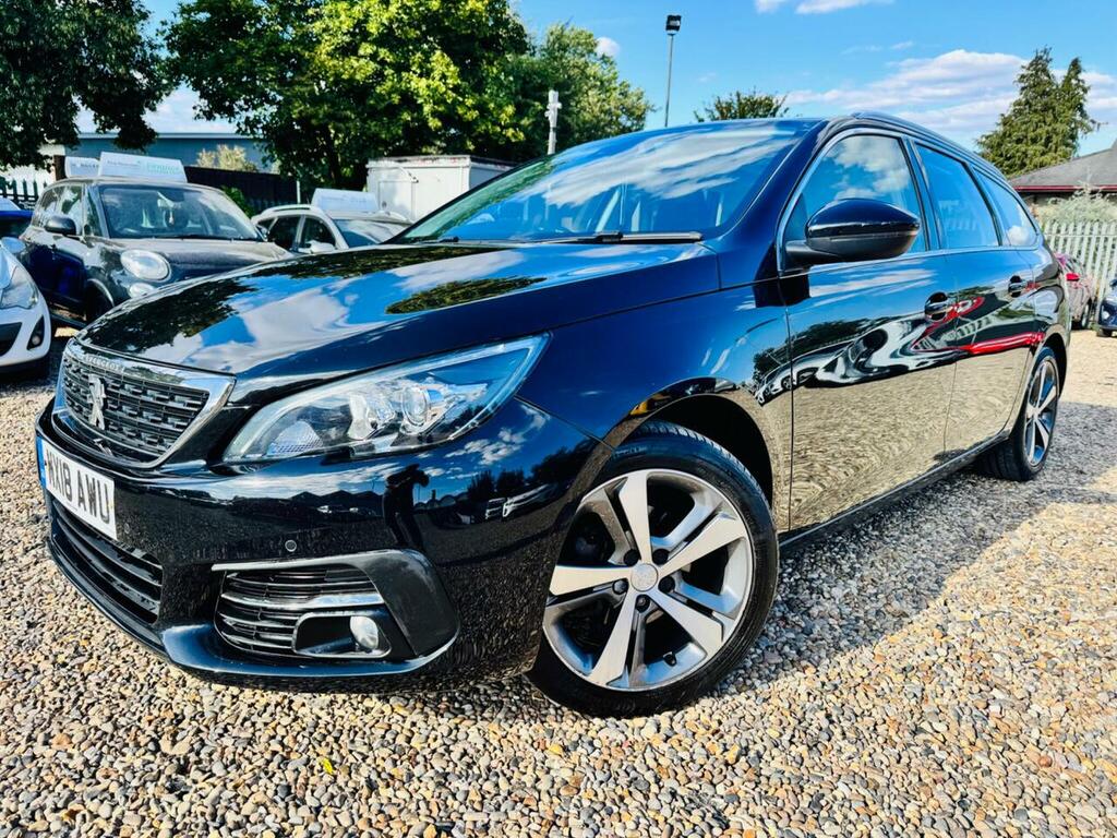 Peugeot 308 SW 1.2 Puretech Allure 5Spd Euro 6 Ss Black #4