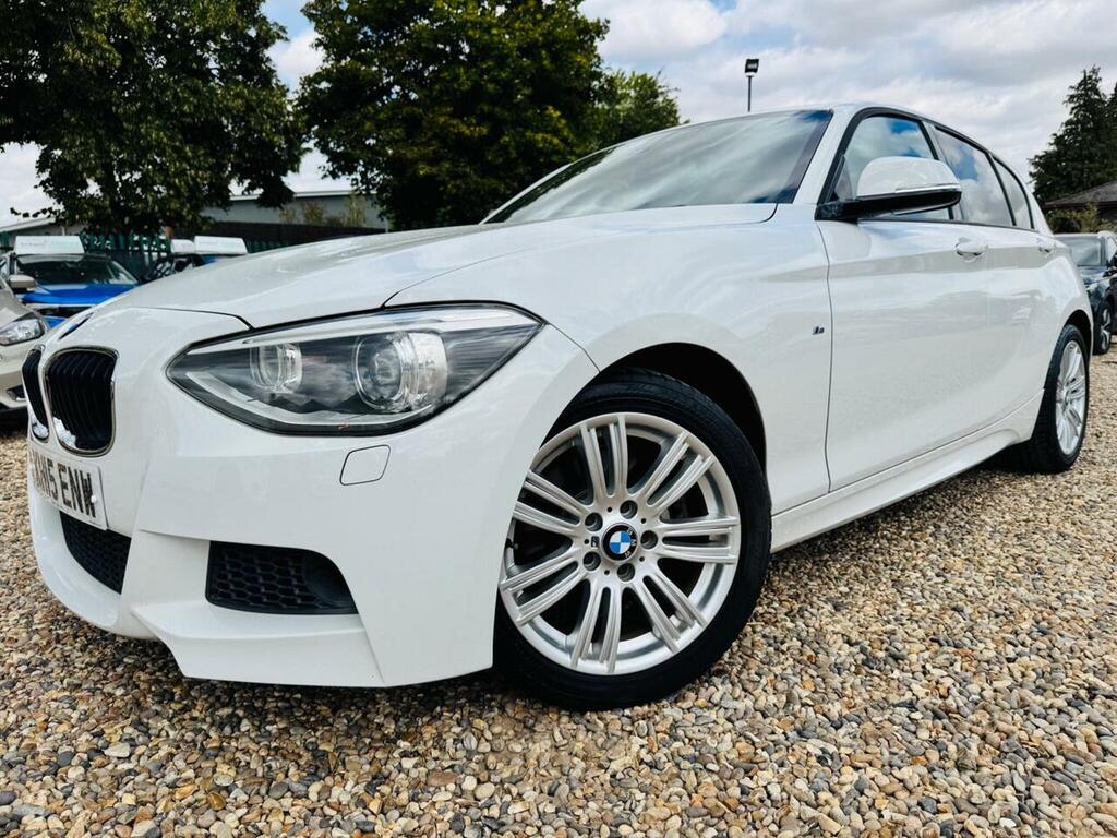 BMW 1 Series 1.6 116I M Sport Hatchback Euro 6 White #3