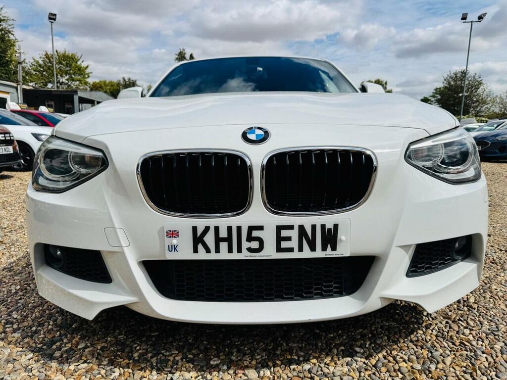 BMW 1 Series 1.6 116I M Sport Hatchback Euro 6 White #2