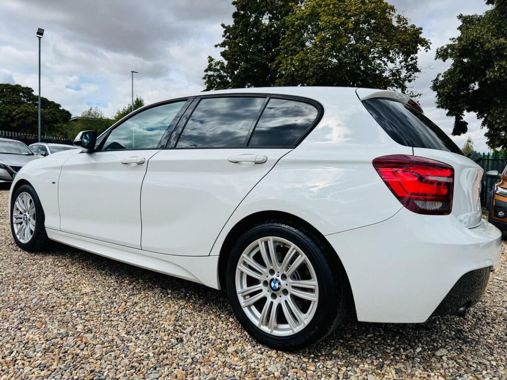 BMW 1 Series 1.6 116I M Sport Hatchback Euro 6 White #4