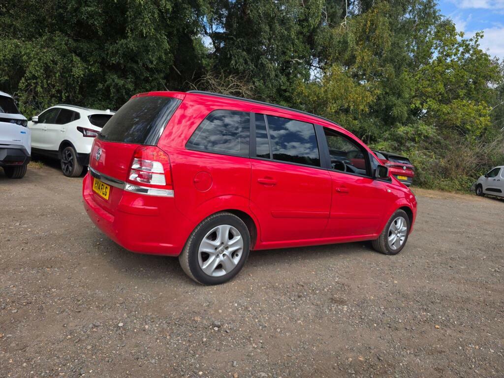 Vauxhall Zafira Mpv 1.8 16V Exclusiv Euro 5 201414 Grey #9