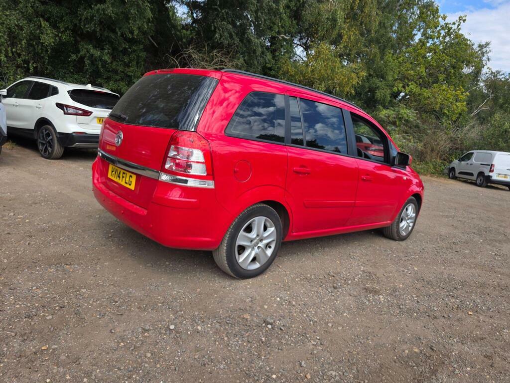 Vauxhall Zafira Mpv 1.8 16V Exclusiv Euro 5 201414 Grey #11