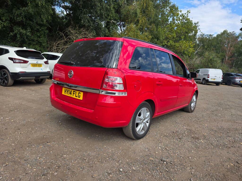 Vauxhall Zafira Mpv 1.8 16V Exclusiv Euro 5 201414 Grey #14