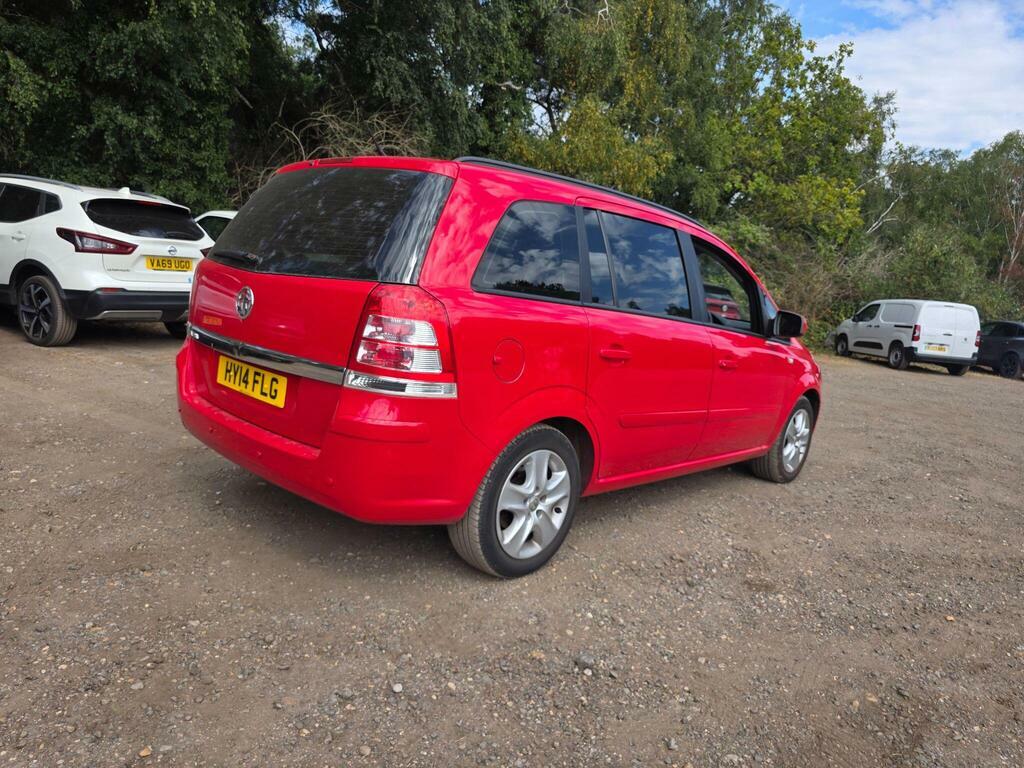 Vauxhall Zafira Mpv 1.8 16V Exclusiv Euro 5 201414 Grey #12