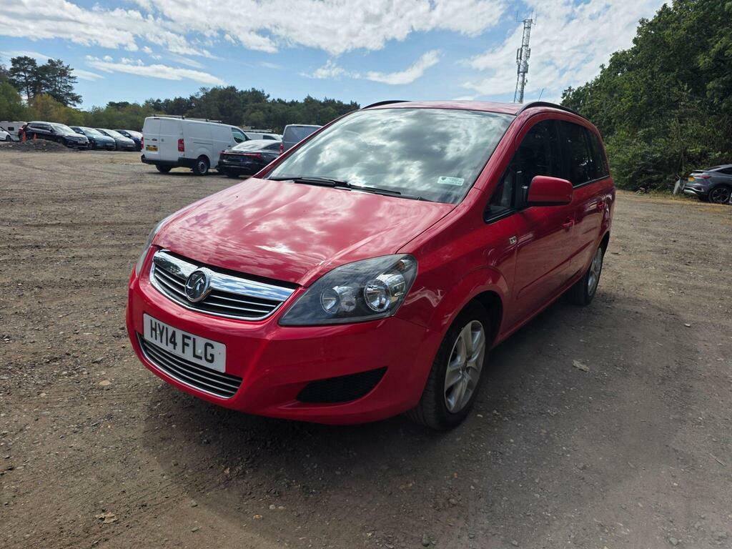 Vauxhall Zafira Mpv 1.8 16V Exclusiv Euro 5 201414 Grey #20
