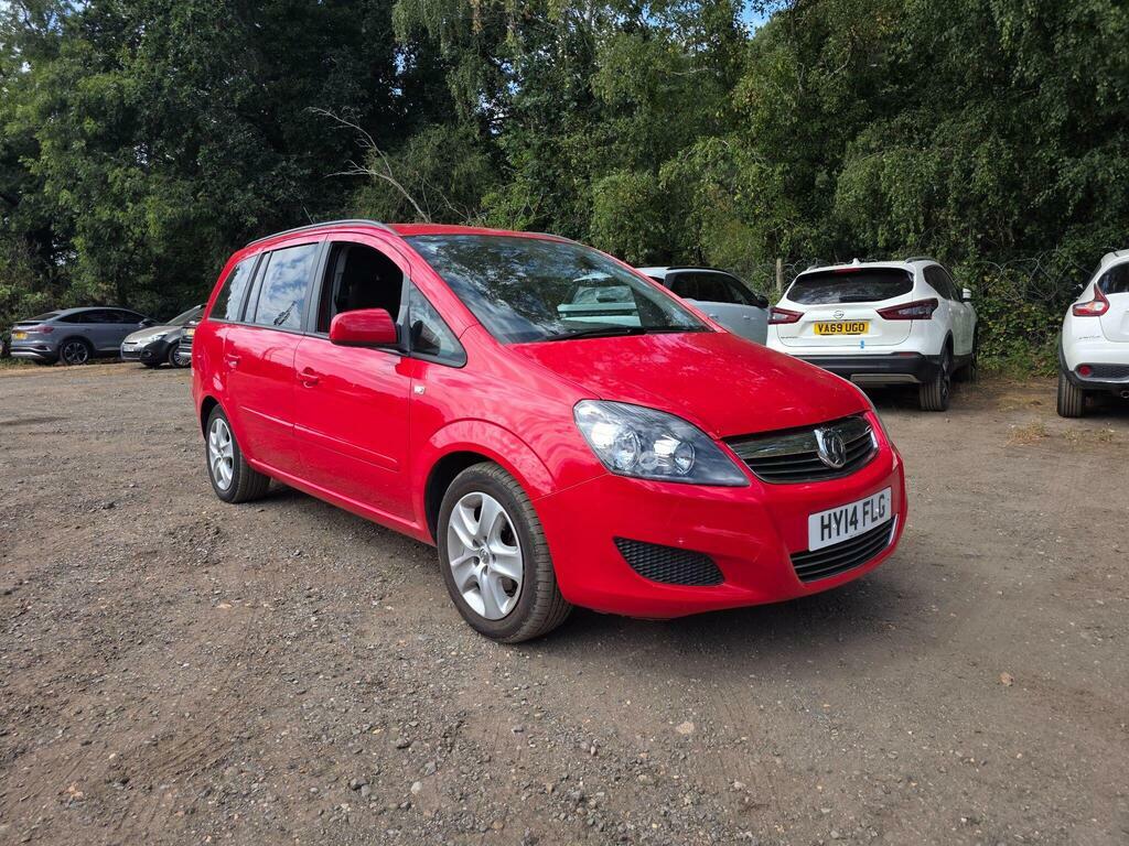Vauxhall Zafira Mpv 1.8 16V Exclusiv Euro 5 201414 Grey #25