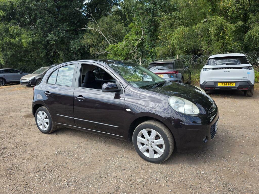Nissan Micra 1.2 12V Acenta Euro 5 Black #2