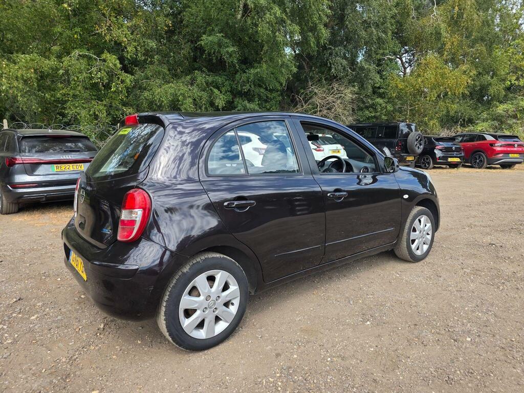 Nissan Micra 1.2 12V Acenta Euro 5 Black #5