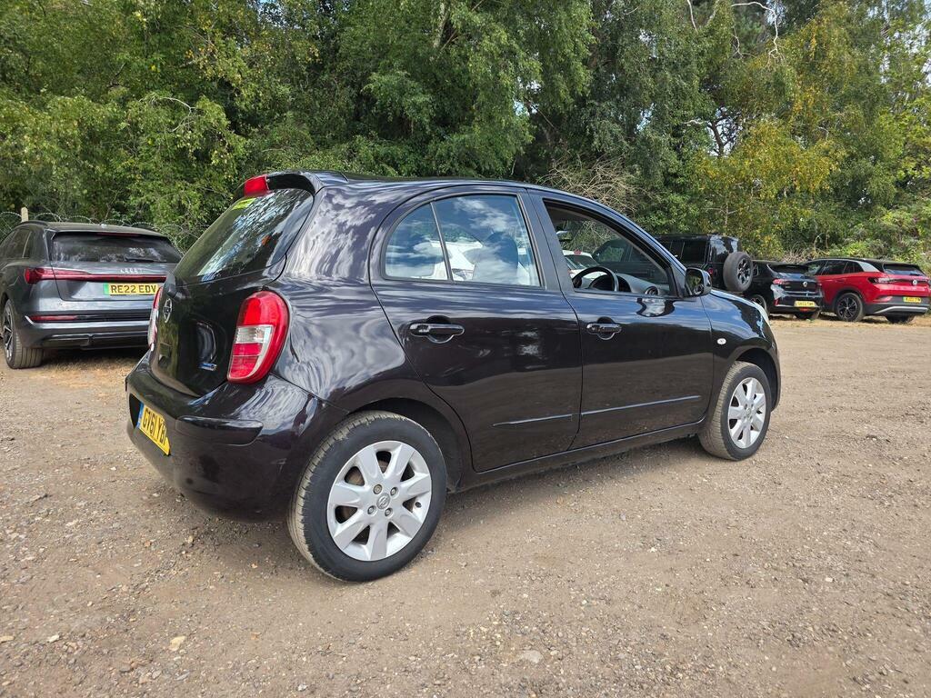 Nissan Micra 1.2 12V Acenta Euro 5 Black #6