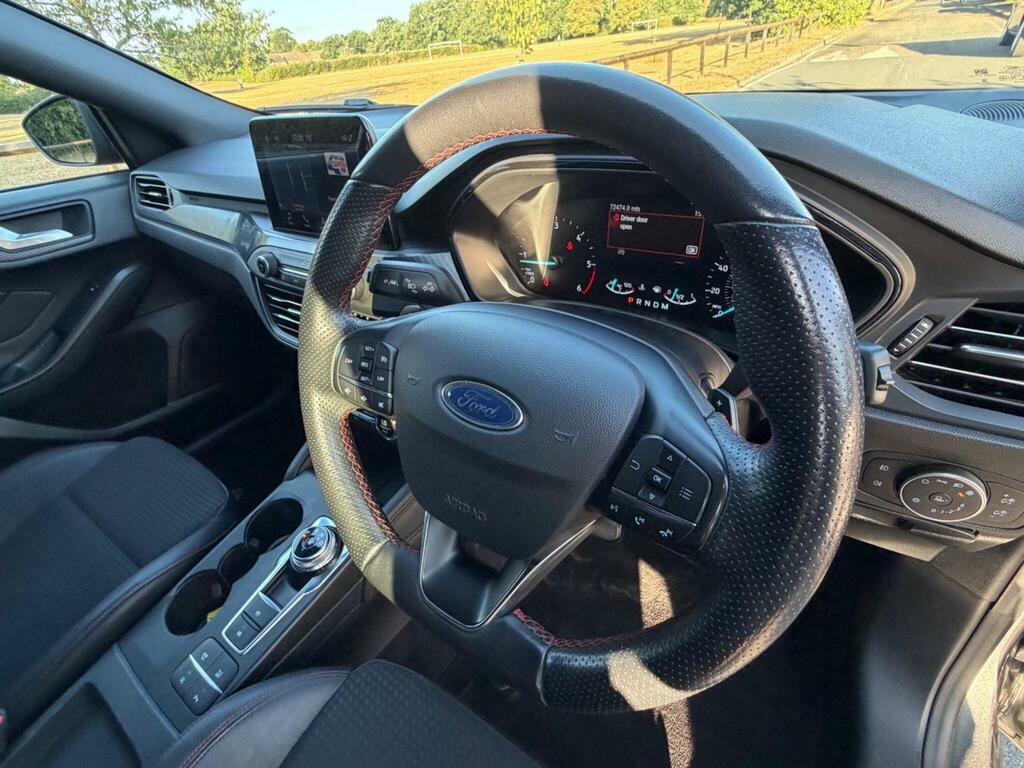 Ford Focus 1.0T Ecoboost St-line Euro 6 Ss White #14