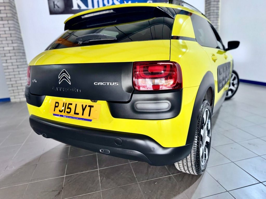 Citroen C4 Cactus 1.6 Bluehdi Feel Hatchback Euro White #7