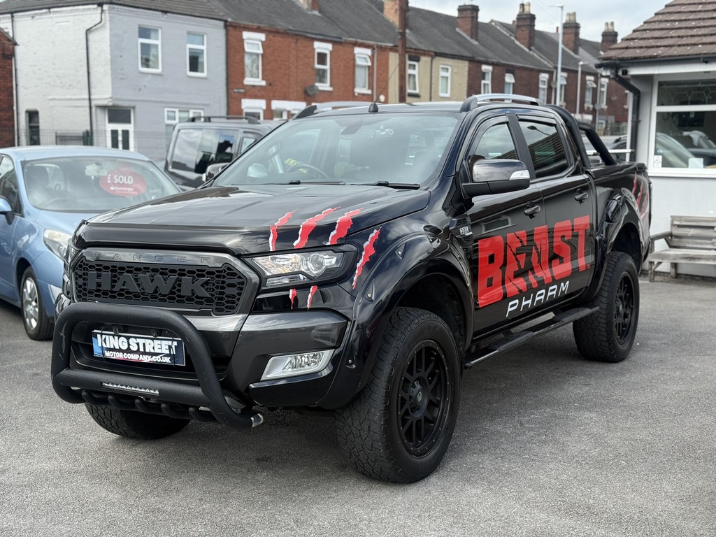 Ford Ranger Wildtrak 2018 68 Reg Red #3
