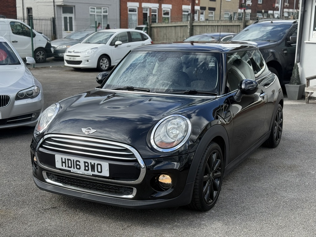Mini Hatch Cooper 2016 16 Reg Black #3