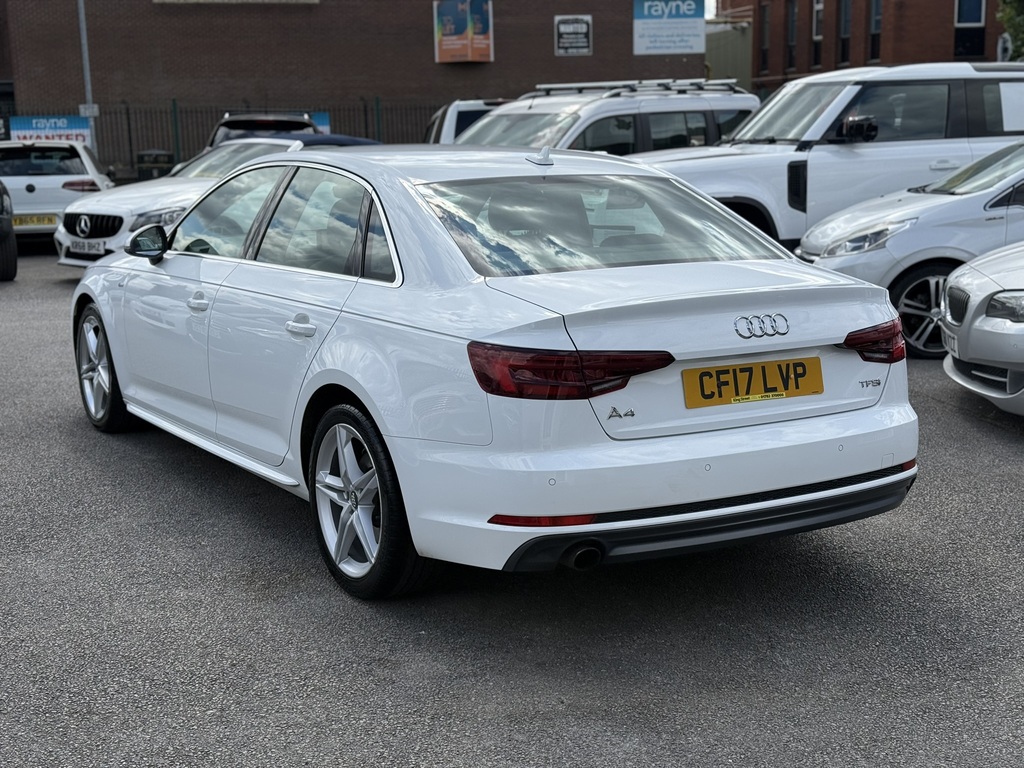 Audi A4 S Line 2017 17 Reg White #5