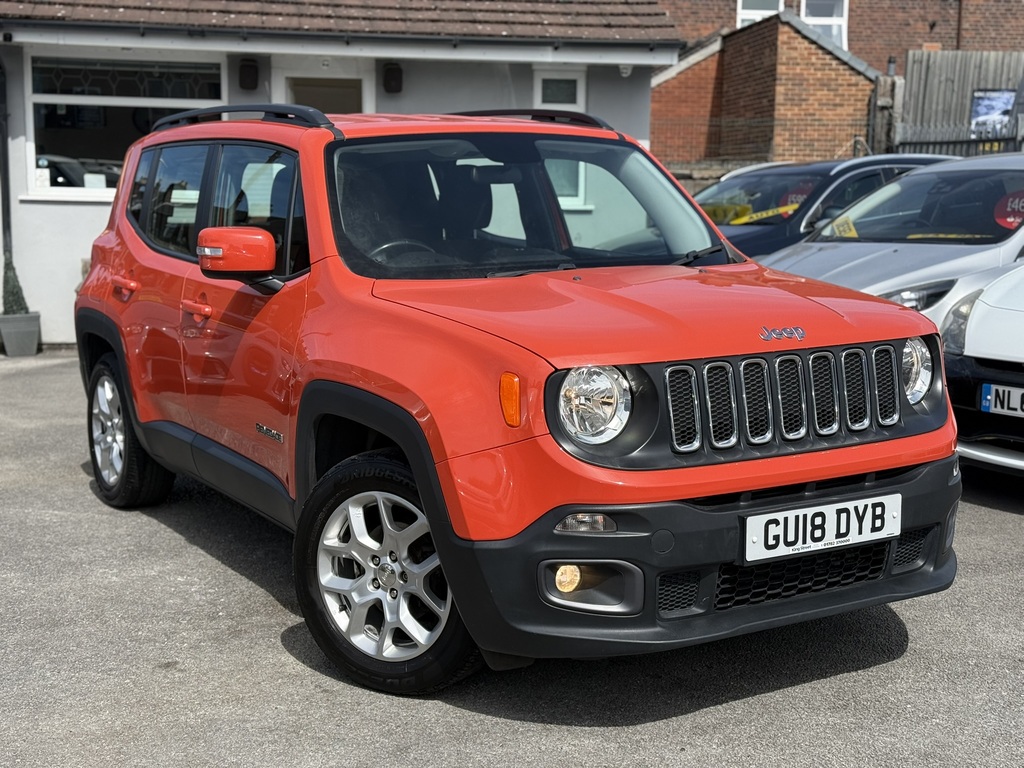 Jeep Renegade Longitude 2018 18 Reg