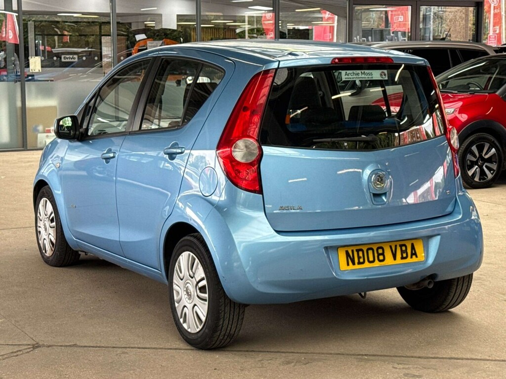 Vauxhall Agila 1.2 16V Club ND08VBA Blue #5