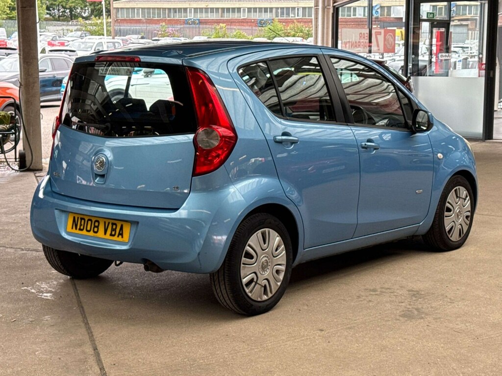 Vauxhall Agila 1.2 16V Club ND08VBA Blue #3
