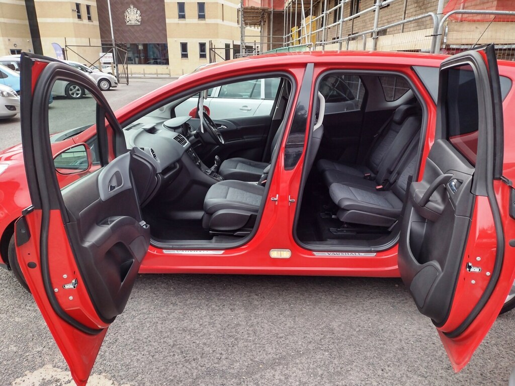 Vauxhall Meriva 14I 16V Tech Line YB63LVJ Red #6