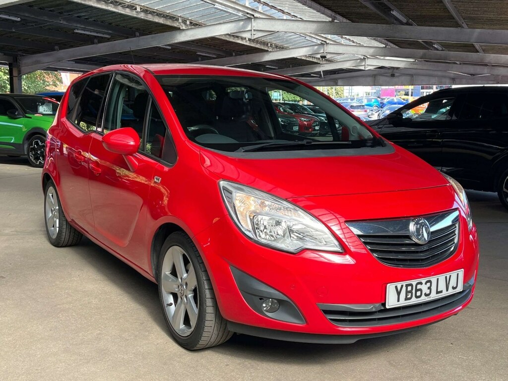 Vauxhall Meriva 14I 16V Tech Line Red