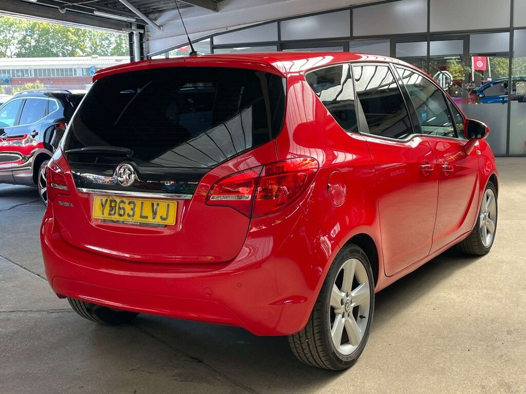 Vauxhall Meriva 14I 16V Tech Line YB63LVJ Red #4