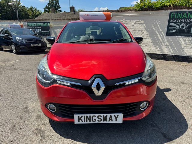 Renault Clio 2015 0.9 Tce Dynamique S Nav Hatchback Red #2
