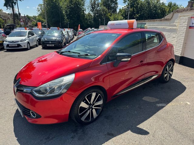 Renault Clio 2015 0.9 Tce Dynamique S Nav Hatchback Red #3