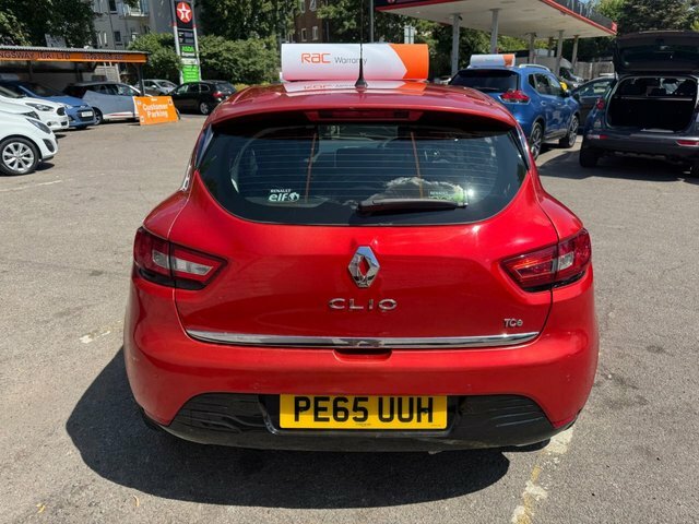 Renault Clio 2015 0.9 Tce Dynamique S Nav Hatchback Red #5