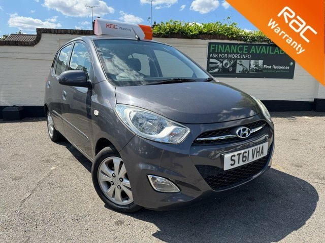 Hyundai I10 2011 1.2 Active Hatchback Euro 5 ST61VHA Grey