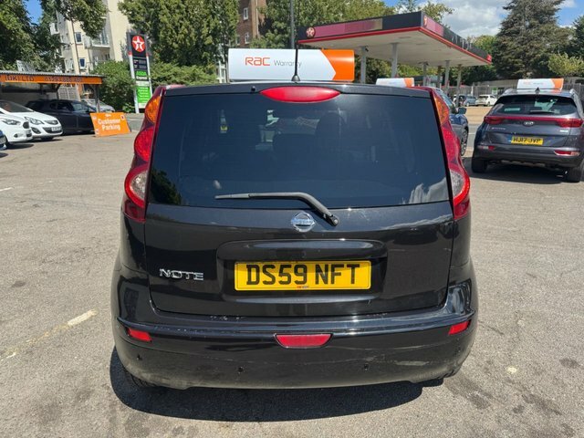 Nissan Note 2010 1.6 16V Tekna Hatchback Euro DS59NFT Black #5