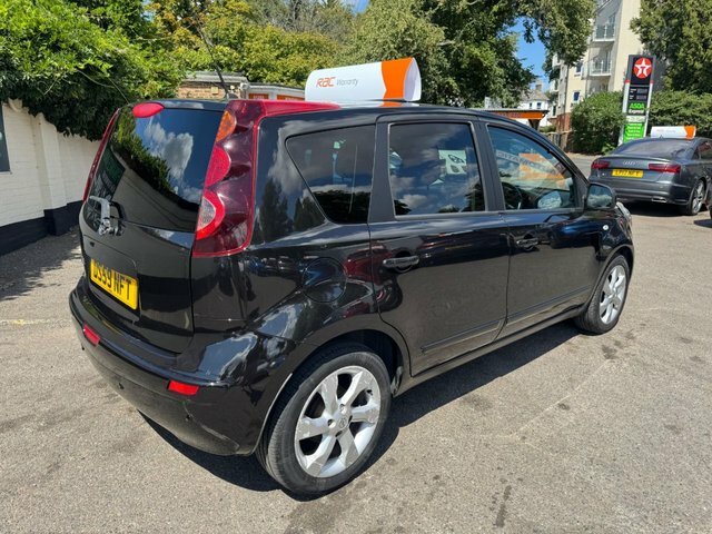 Nissan Note 2010 1.6 16V Tekna Hatchback Euro DS59NFT Black #6