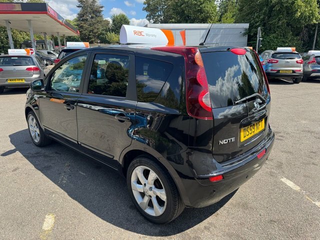 Nissan Note 2010 1.6 16V Tekna Hatchback Euro DS59NFT Black #4