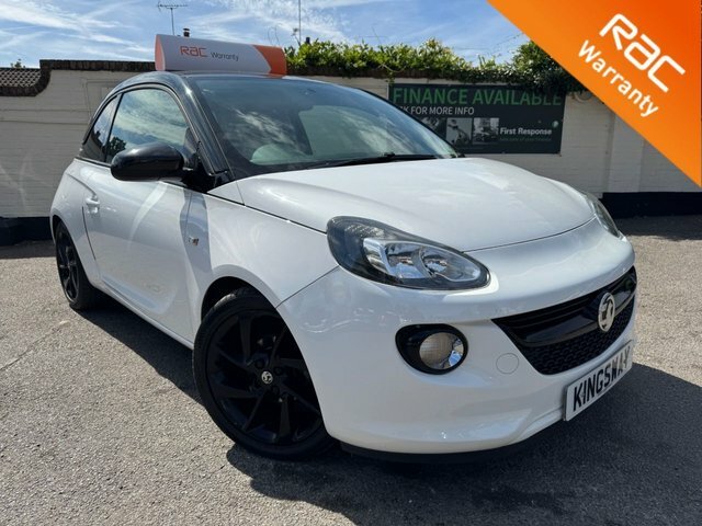 Vauxhall Adam 2016 1.2I Ecoflex Energised Hatchback M White