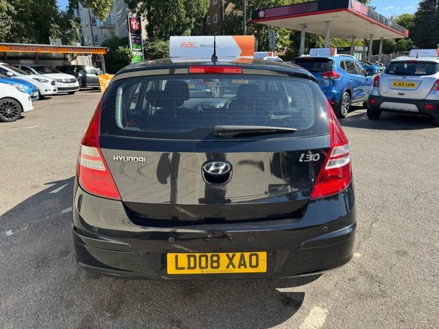 Hyundai I30 2008 1.4 Comfort Hatchback Euro Black #5