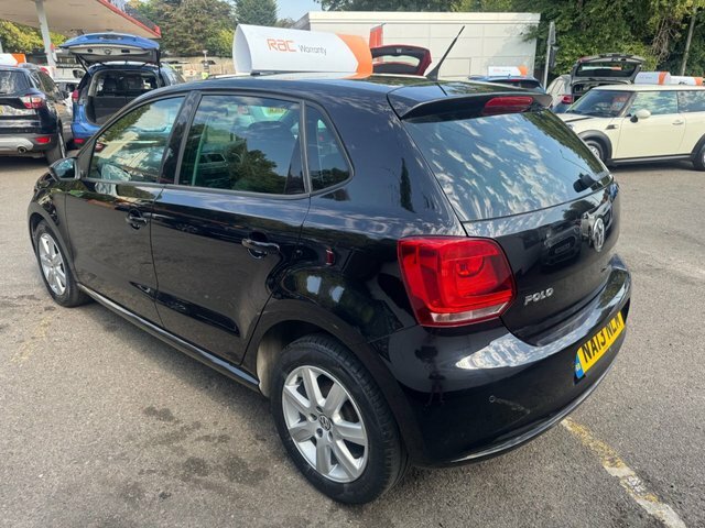 Volkswagen Polo 2013 1.2 Match Edition Hatchback NA13NLM Black #4