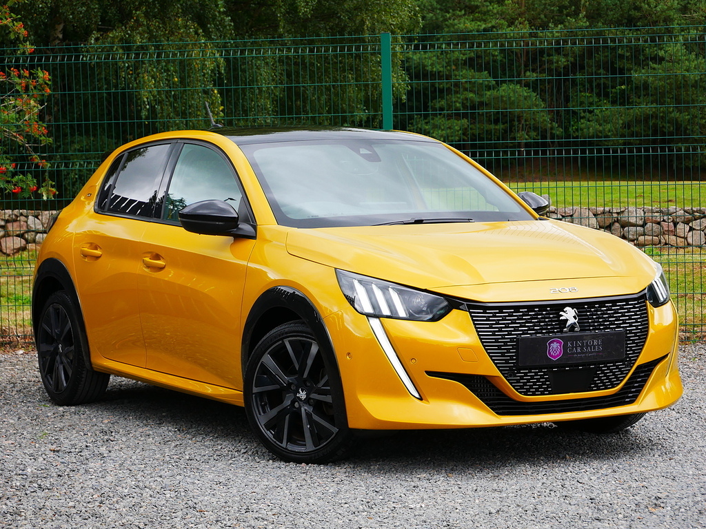 Peugeot 208 1.2 Puretech Gt Premium Hatchback U3391 Ulez NV71FXM Yellow